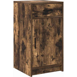 Buffet Chêne fumé 40 x 40.5 x 75 cm Bois d'ingénierie Vidaxl