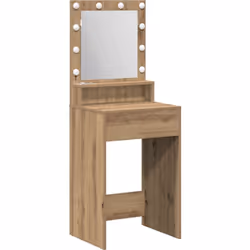 Cette coiffeuse en bois tendance n'est pas juste un meuble, c'est une vraie touche de style dans toute chambre. Son design mo ...
