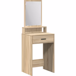 Cette coiffeuse contemporaine en chêne Sonoma allie style et praticité, transformant toute chambre en un coin élégant pour se ...