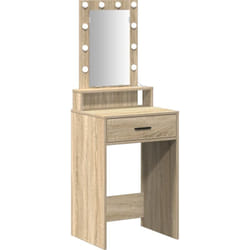 Table de Toilette Marron 50 x 41 x 140 cm Bois d'ingénierie Vidaxl