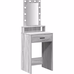Cette table de maquillage moderne apporte une touche élégante à ta chambre grâce à son design rectangulaire et sa finition gr ...