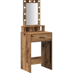 Table de Toilette Marron 50 x 41 x 140 cm Bois d'ingénierie Vidaxl