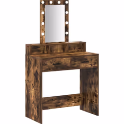 Cette coiffeuse moderne combine style et fonctionnalité, parfaite pour toute chambre actuelle. Fabriquée en bois d'ingénierie ...