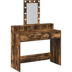Table de Toilette Marron 100 x 41 x 140 cm Bois d'ingénierie Vidaxl