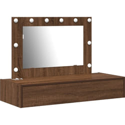 Table de Toilette Marron 100 x 40 x 70 cm Bois d'ingénierie Vidaxl