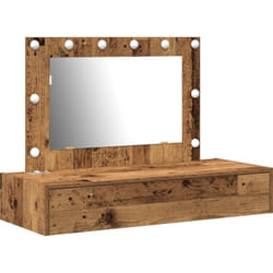 Table de Toilette Marron 100 x 40 x 70 cm Bois d'ingénierie Vidaxl