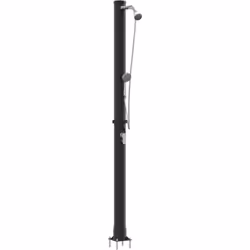 Cette douche solaire d'extérieur allie pratique et style moderne. Parfaite pour ton jardin, elle te permet de rester propre e ...