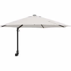 Ce grand parasol déporté rond t'offre une grosse dose d'ombre dehors, idéal pour les jours ensoleillés sur le balcon ou dans ...