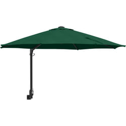 Parasol mural vert 250 cm Vidaxl