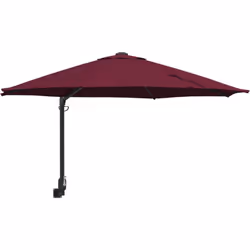 Ce grand parasol rond te donne plein d'ombre, parfait pour les journées ensoleillées sur ton balcon ou dans le jardin. Son de ...