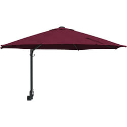 Parasol mural Bordeaux 250 cm Vidaxl