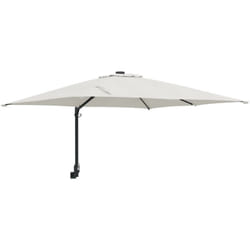 Parasol de jardin mural sable 247 cm Vidaxl