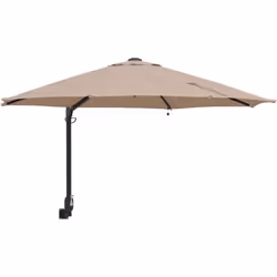 Ce parasol mural est fait pour te donner un look top tout en offrant une bonne ombre à l'extérieur. Sa forme ronde et sa coul ...