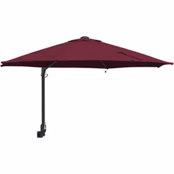 Ce parasol de jardin mural est une façon stylée et pratique de se protéger du soleil pendant les chaudes journées - parfait p ...