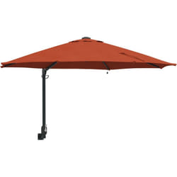 Vidaxl - Parasol mural avec LEDs terre cuite, 248 cm