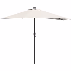 Ce parasol de jardin est un ajout impeccable à tout espace extérieur : balcon, jardin ou terrasse. Son design contemporain al ...
