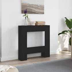 Vidaxl Cadre de cheminée 81x18x82 cm - Chêne noir