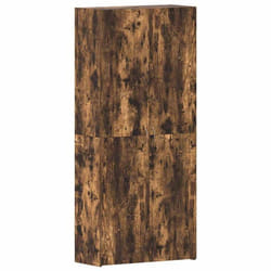 Vidaxl - Cabinet À Chaussures Avec Porte Multicolore 80 X 35.5 X 180 Cm