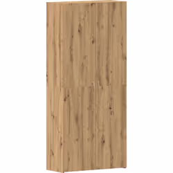 Cette armoire à chaussures allie fonction et style avec sa finition chêne artisanal, parfaite pour les chambres modernes ou l ...