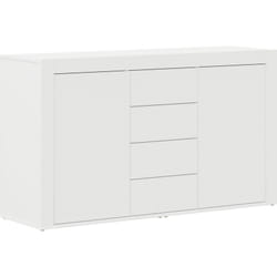 Vidaxl - Buffet Blanc Blanc Bois 120 x 36 x 69 cm Rangement Buffet Blanc
