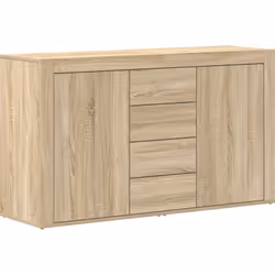 Ce Buffet Contemporain en Chêne de Sonoma est un super ajout à n'importe quelle maison. Il mélange intelligemment style et pr ...