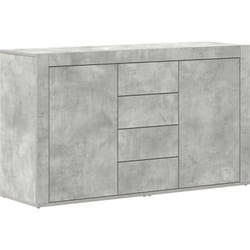 Vidaxl - Buffet Gris béton Bois d'ingénierie 120 x 36 x 69 cm Rangement