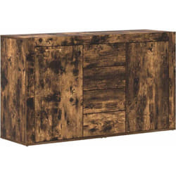Vidaxl - Buffet Chêne fumé 120 x 36 x 69 cm Bois d'ingénierie