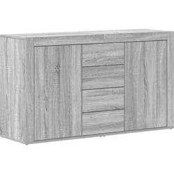 Vidaxl - Buffet Gris sonoma Bois d'ingénierie 120 x 36 x 69 cm