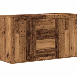 Ce buffet rustique en bois ancien a un look classique et offre des options de rangement pratiques. Avec sa construction solid ...