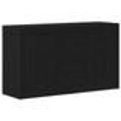 Buffet moderne - vidaXL - Chêne noir - 6 compartiments - 2 portes - 4 tiroirs