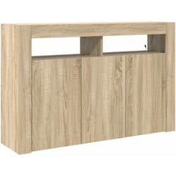Buffet Chêne sonoma 116 x 30 x 75 cm Bois d'ingénierie Vidaxl