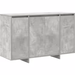Ce buffet combine super fonctionnalité et un design à la mode. Fait en mélamine et fini en gris béton stylé, c'est une option ...