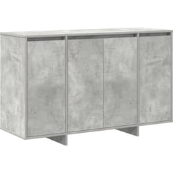 Vidaxl - Buffet gris béton Gris béton Mélamine 120 x 41 x 75 cm