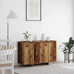 vidaXL Buffet Bois ancien 120 x 41 x 75 cm Bois d'ingénierie