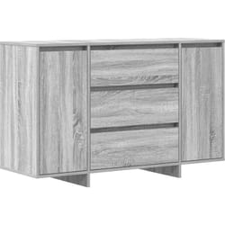 Buffet Gris Sonoma 120x41x75 cm en Bois d'ingénierie vidaXL