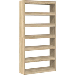 Vidaxl - Bibliothèque Chêne Sonoma Bois d'ingénierie 100 x 30 x 198 cm