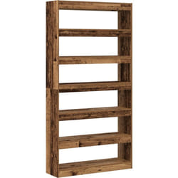 Bibliothèque Bois vieilli Bois d'ingénierie 100 x 30 x 198 cm Vidaxl