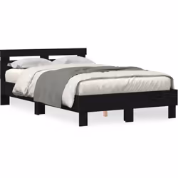 Ce cadre de lit solide en chêne noir est une pièce à la fois stylée et pratique pour ta chambre. Son design robuste et sa fin ...