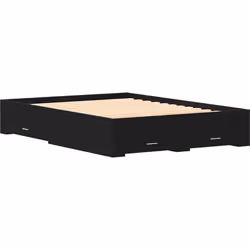 Ce cadre de lit allie style moderne et fonction pratique, rendant ta chambre impeccable tout en assurant une bonne nuit de so ...