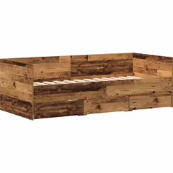 Ce lit d'appoint moderne rustique combine style et praticité, parfait pour ta chambre. Il offre beaucoup d'espace et un super ...