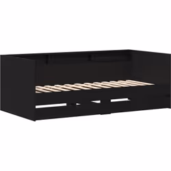 Ce lit de jour moderne, c'est un meuble qui allie style et praticité. Parfait pour une chambre ou une chambre d'amis. Constru ...