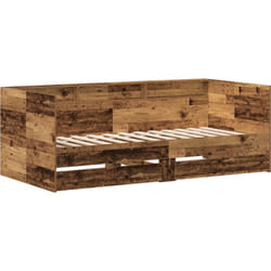 Vidaxl - Canapé avec tiroir Bois ancien Bois d'ingénierie 75 x 190 cm