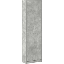Armoire Gris Béton 55x25x189 cm en Bois Ingénierie Vidaxl