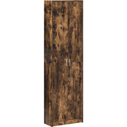 Armoire en chêne fumé 55x25x189 cm en bois d'ingénierie vidaXL