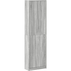 Armoire Gris Sonoma 55x25x189 cm en bois d'ingénierie Vidaxl