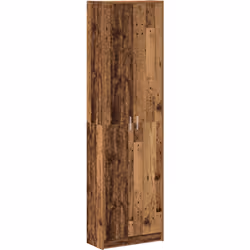 Le style rustique de cette armoire et son design pratique en font un super ajout pour ta chambre ou salon. Avec sa finition e ...
