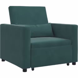 Ce fauteuil pratique fait double emploi : c'est un siège confortable et un lit sofa facile à déplier, idéal pour les petits e ...