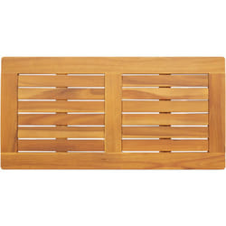 Plateau de Table 80x40x2,2 cm en Bois Massif d'Acacia Vidaxl