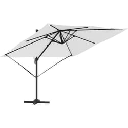 Vidaxl - Parasol Roma Beige 286 x 285 x 265 cm Polyester, Aluminium