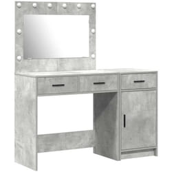 Vidaxl - Table De Toilette 2 Pcs Gris 40 X 41 X 75 Cm Bois D'Ingénierie